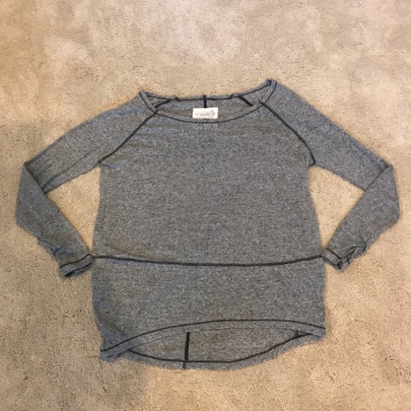 We The Free gray long sleeve blouse - Picture 1 of 4